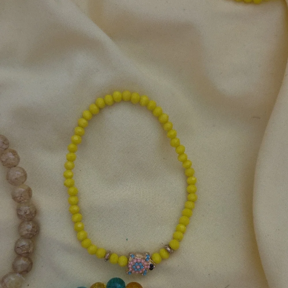 Colorful Beaded Kids Bracelets Set - Picture 4 of 4